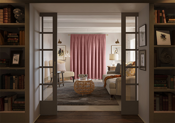 Mirdif, Raspberry - Made to Measure Curtains - Image 15